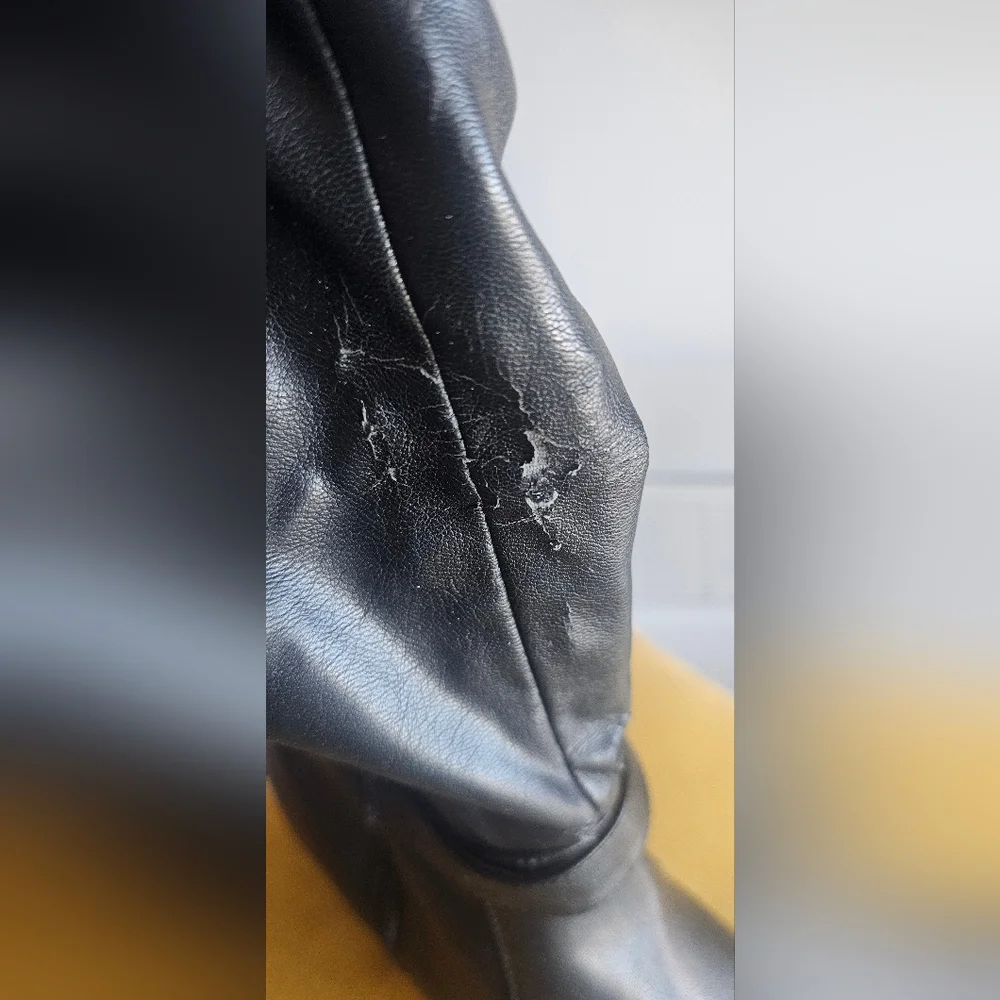 Nine West Black Over-the-Knee Riding Boots